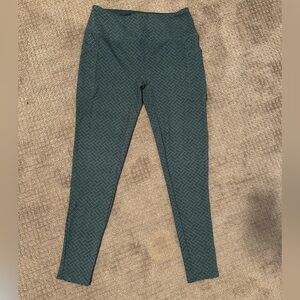 Lug Women’s Lugging Ankle Legging- Patterned in Fog Gray